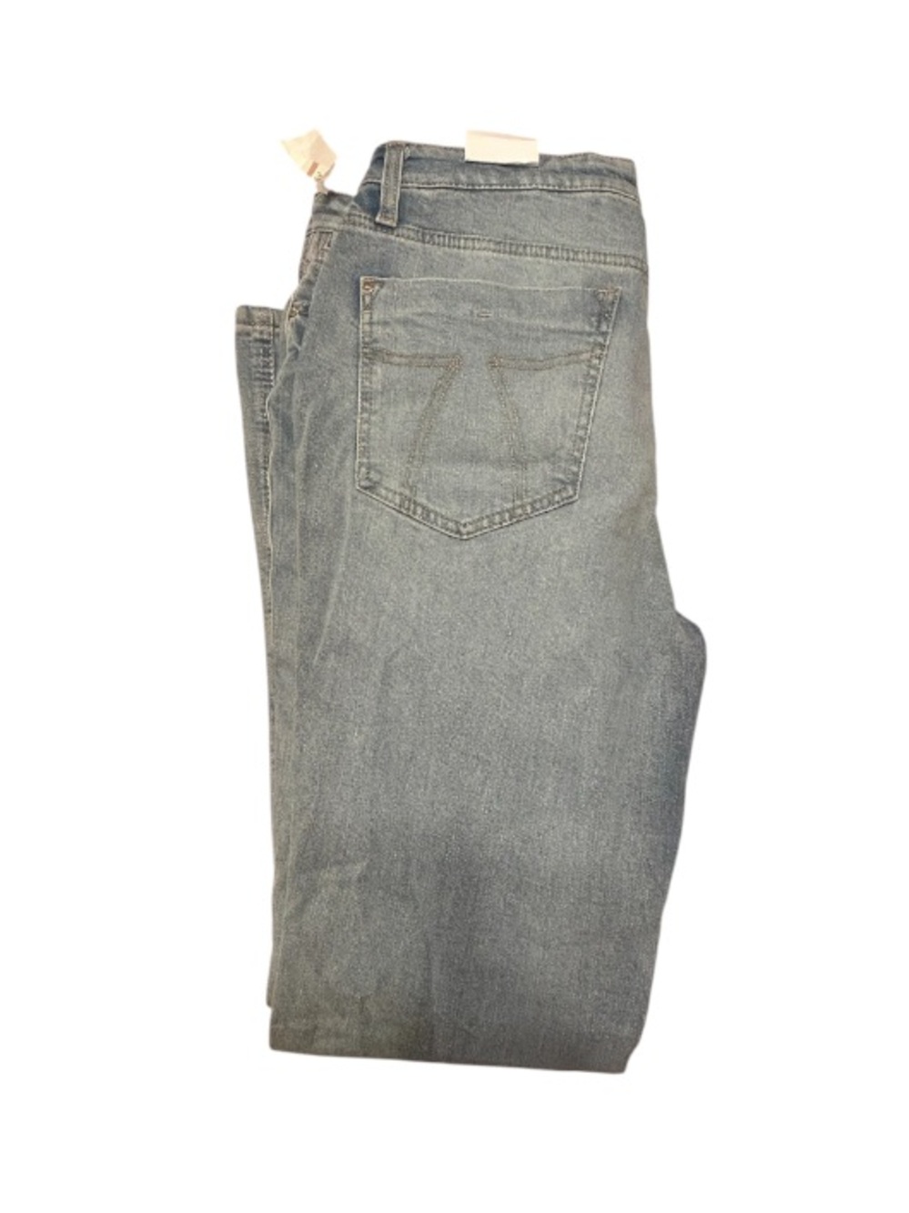 Women's Straight Leg Jeans in Faded Blue - Picture 5 of 5